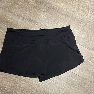 Lululemon 4 inch shorts in black